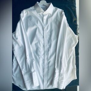 Charles Tyrwhitt White French Cuff Non-Iron Dress Shirt